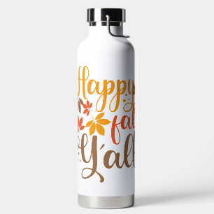 Botella De Agua Feliz otoño a todos