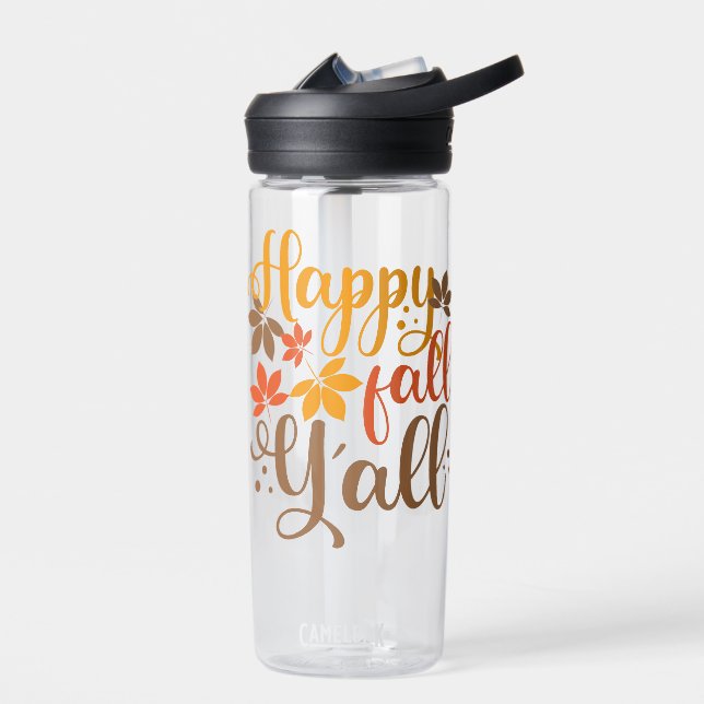 Botella De Agua Feliz otoño a todos (Izquierdo)