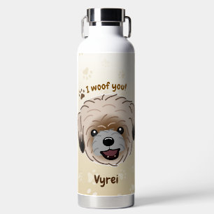 Botella De Agua Feliz Shih Tzu Dog Lover I Wowty Paws