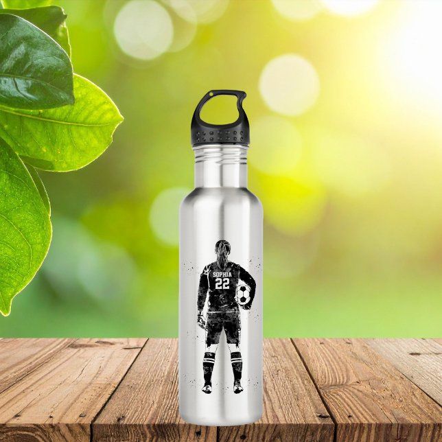 Botella De Agua Female Soccer Goalie (Subido por el creador)