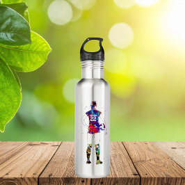 Botella De Agua Female Volleyball Player