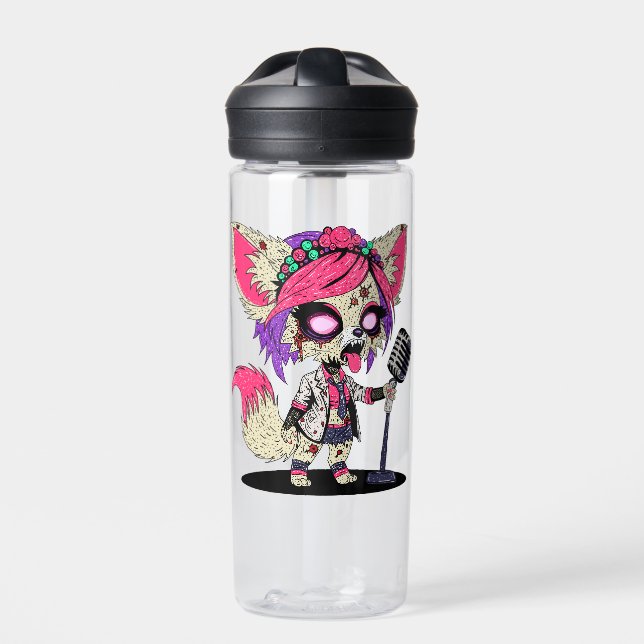 Botella De Agua Fennec Fox 80 Pop Star Zombie (Delante)