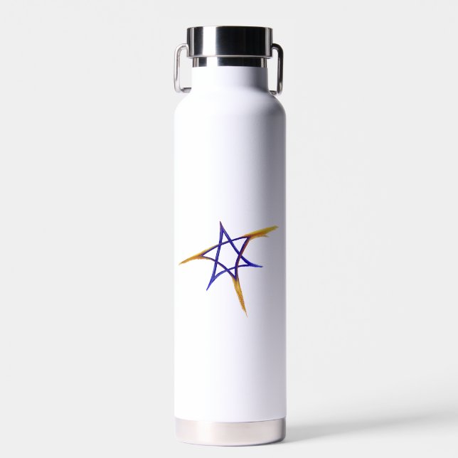 Botella De Agua Feroy Star of David Water Bottle (Delantero)
