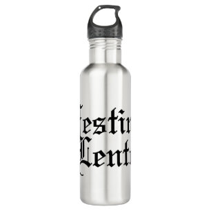 Botella De Agua Festina Lente - Hacer el casto lentamente - Frase 