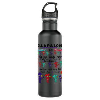 Botella De Agua Festival Lollapalooza Red Hot Peppers  