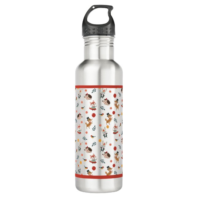 Botella De Agua Festive animals  (Anverso)