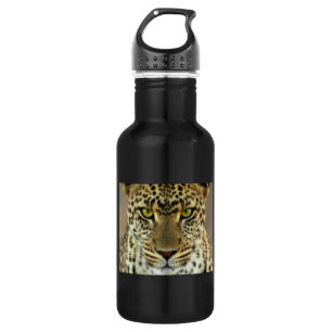 Botella De Agua Fierce Leopard