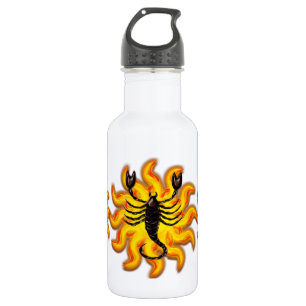 Botella De Agua Fiery Scorpio