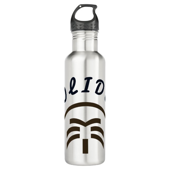 Botella De Agua Fiesta (Anverso)