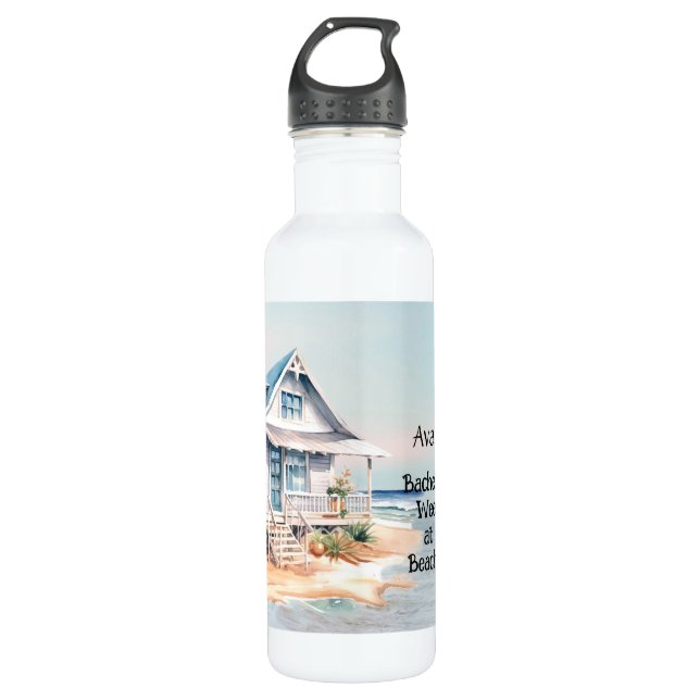 Botella De Agua Fiesta de bachillerato de Beach House (Anverso)