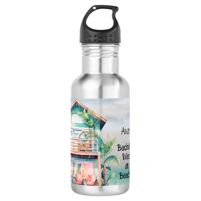 Botella De Agua Fiesta de bachillerato de Beach House (Anverso)