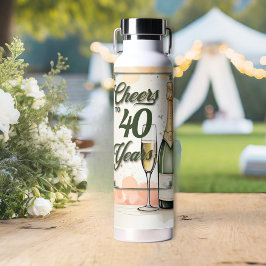 Botella De Agua Fiesta de Salud a Años