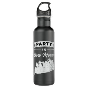 Botella De Agua Fiesta En Movimiento Lento Canoa Bote Funny