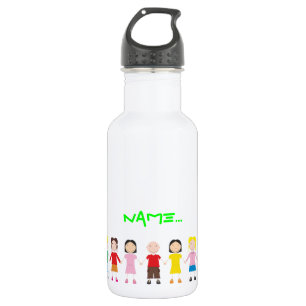 Botella De Agua Fila de niños