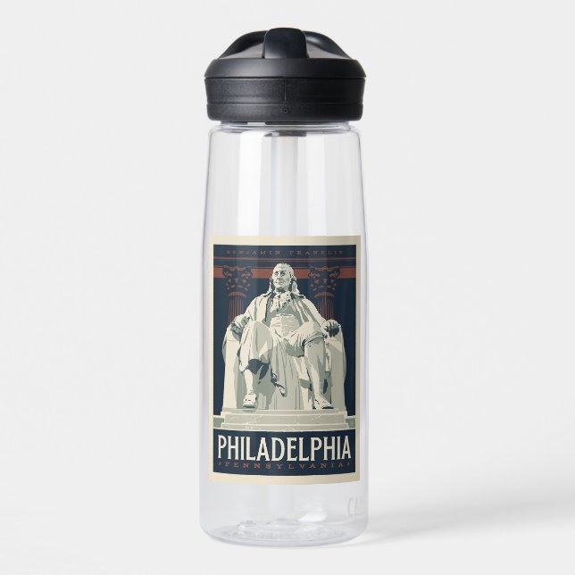 Botella De Agua Filadelfia | Instituto Benjamin Franklin (Delante)