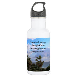 BOTELLA DE AGUA FILIPINOS 4:13 ORACIÓN