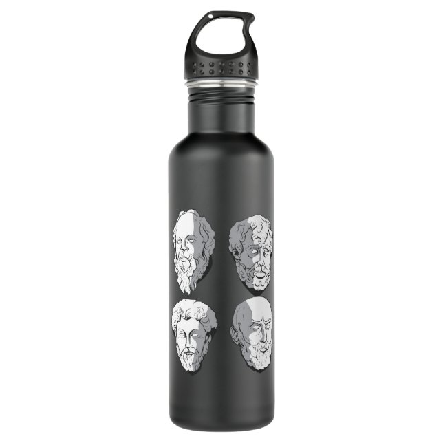 Botella De Agua Filósofos estoicos (Anverso)
