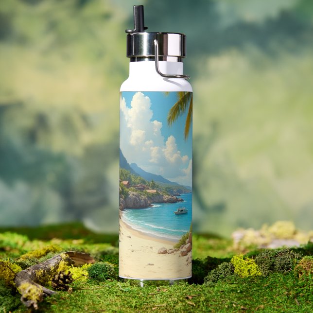 Botella De Agua fin de semana caribeño (Exterior)