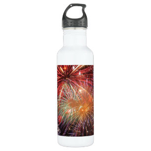 Botella De Agua Final de fuegos artificiales