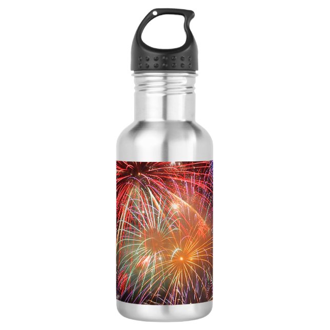 Botella De Agua Final de fuegos artificiales (Anverso)