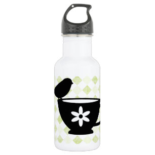 Botella De Agua Finch on Teacup Silhouette