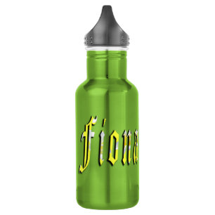 Botella De Agua Fiona, nombre, logotipo