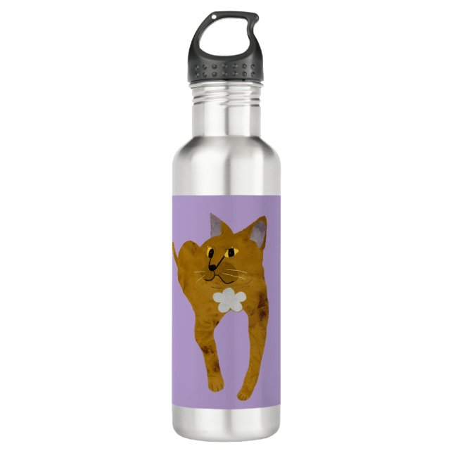 Botella De Agua Fiona the cat stainless steel water bottle (Anverso)