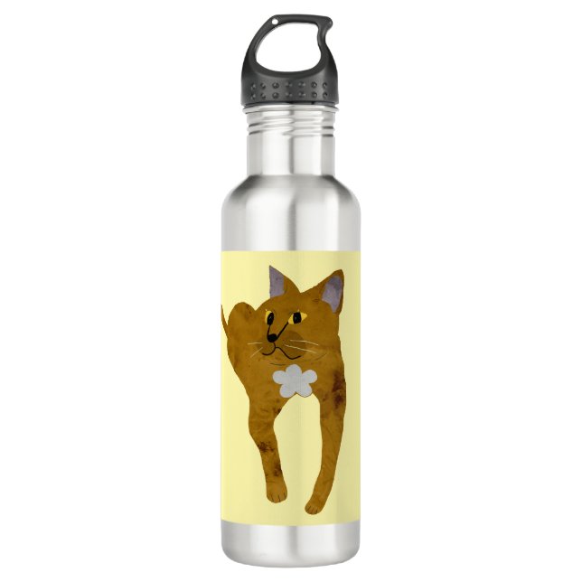 Botella De Agua Fiona the Cat Stainless Steel Water Bottle (Anverso)