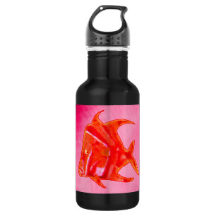 Botella De Agua Fish Angel 905 jGibney El MUSEUM Zazzle Gifts