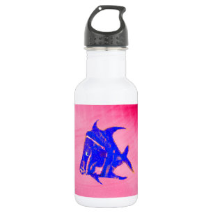 Botella De Agua Fish Angel 905 jGibney El MUSEUM Zazzle Gifts