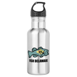 Botella De Agua Fish Delaware