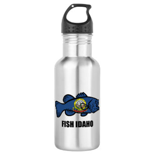 Botella De Agua Fish Idaho