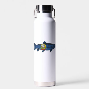Botella De Agua Fish Idaho Trout