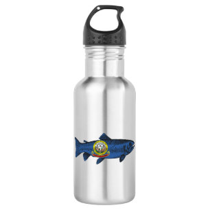 Botella De Agua Fish Idaho Trout