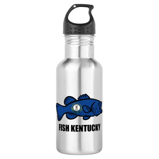 Botella De Agua Fish Kentucky (Anverso)