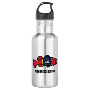 Botella De Agua Fish Mississippi