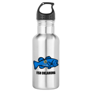 Botella De Agua Fish Oklahoma
