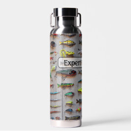 Botella De Agua Fishing - a Board of Lures - Personalize