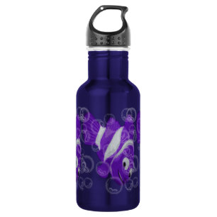 Botella De Agua FiShY (púrpura)