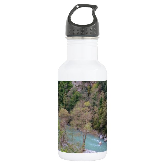 Botella De Agua Fiume Lao Cerca Papasidero (Anverso)