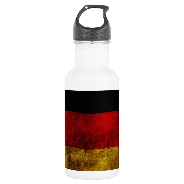 Botella De Agua Flagge Deutsch - Vintage... (Anverso)