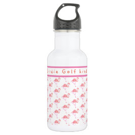 Botella de agua Flamingo personalizada