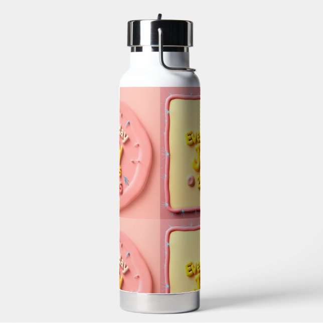 Botella De Agua Flash de Boceto Dinámico (Izquierda)