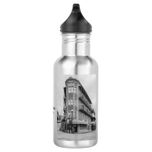 Botella De Agua Flatiron Flats Eureka Grayscale Stainless Steel Wa