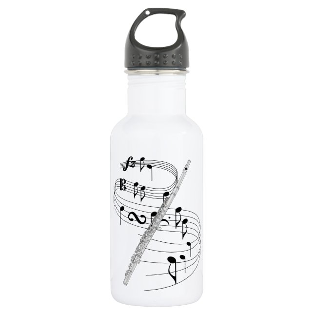 Botella De Agua Flauta (Anverso)