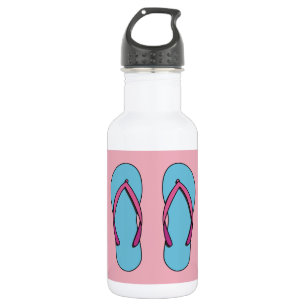 Botella De Agua Flip Flops de playa