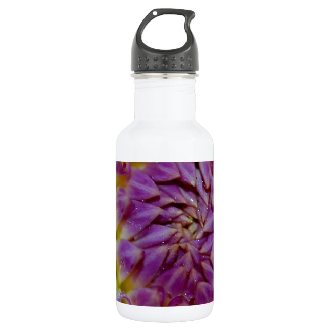 Botella De Agua Flor (Anverso)