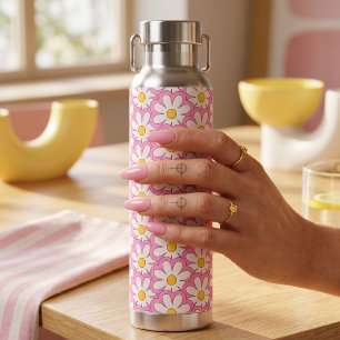 Botella De Agua Flor
