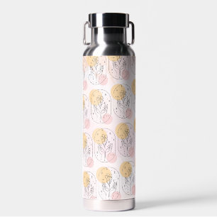 Botella De Agua Flor