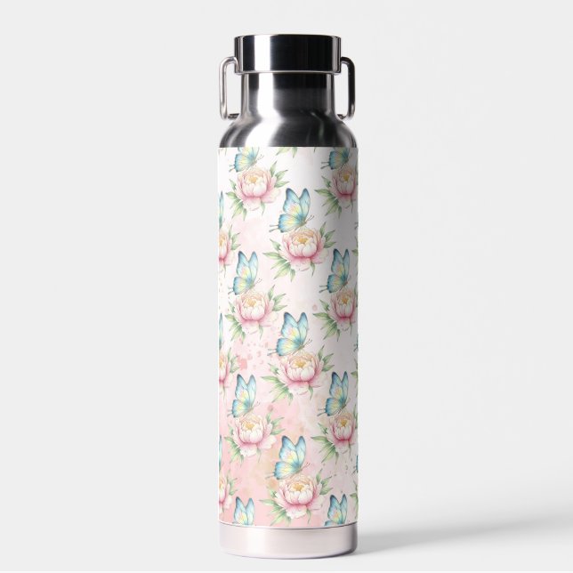 Botella De Agua Flor (Delantero)